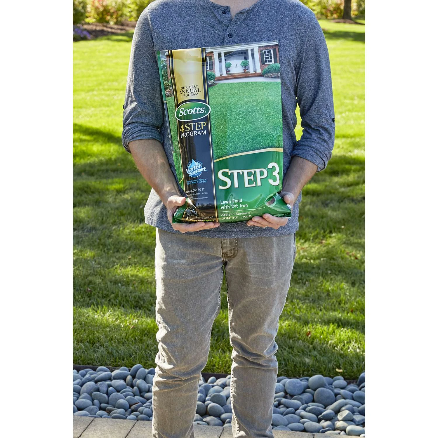 Scotts 4 Step Annual Program Lawn Fertilizer For All Grasses 5000 Sq Ft 9 Scotts 4 Step Annual Program Lawn Fertilizer For All Grasses 5000 Sq Ft - Image 9