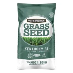 Pennington Kentucky 31 Tall Fescue Grass Sun Or Shade Grass Seed 20 Lb