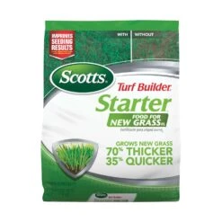Scotts Turf Builder Lawn Starter Lawn Fertilizer For All Grasses 5000 Sq Ft