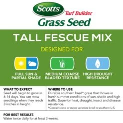 Scotts Turf Builder Tall Fescue Grass Sun Or Shade Grass Seed 3 Lb -Roundup Hub b30b4917 be43 4322 bbe1 f885bb33904e