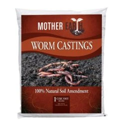Mother Earth Worm Castings Organic Soil Amendment 40 Lb