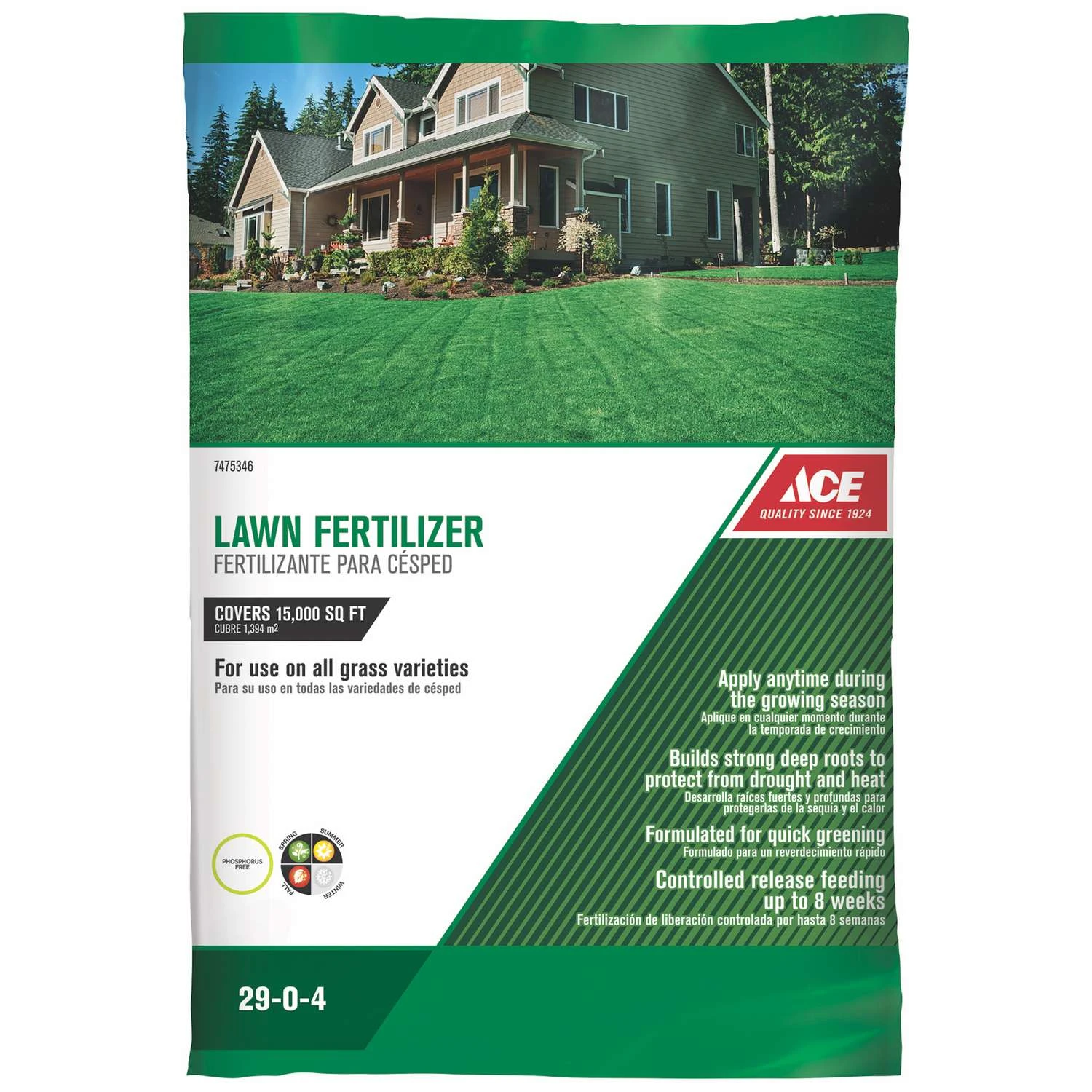 Ace 4 Step Annual Program Lawn Fertilizer For All Grasses 15000 Sq Ft 4 Ace 4 Step Annual Program Lawn Fertilizer For All Grasses 15000 Sq Ft - Image 4