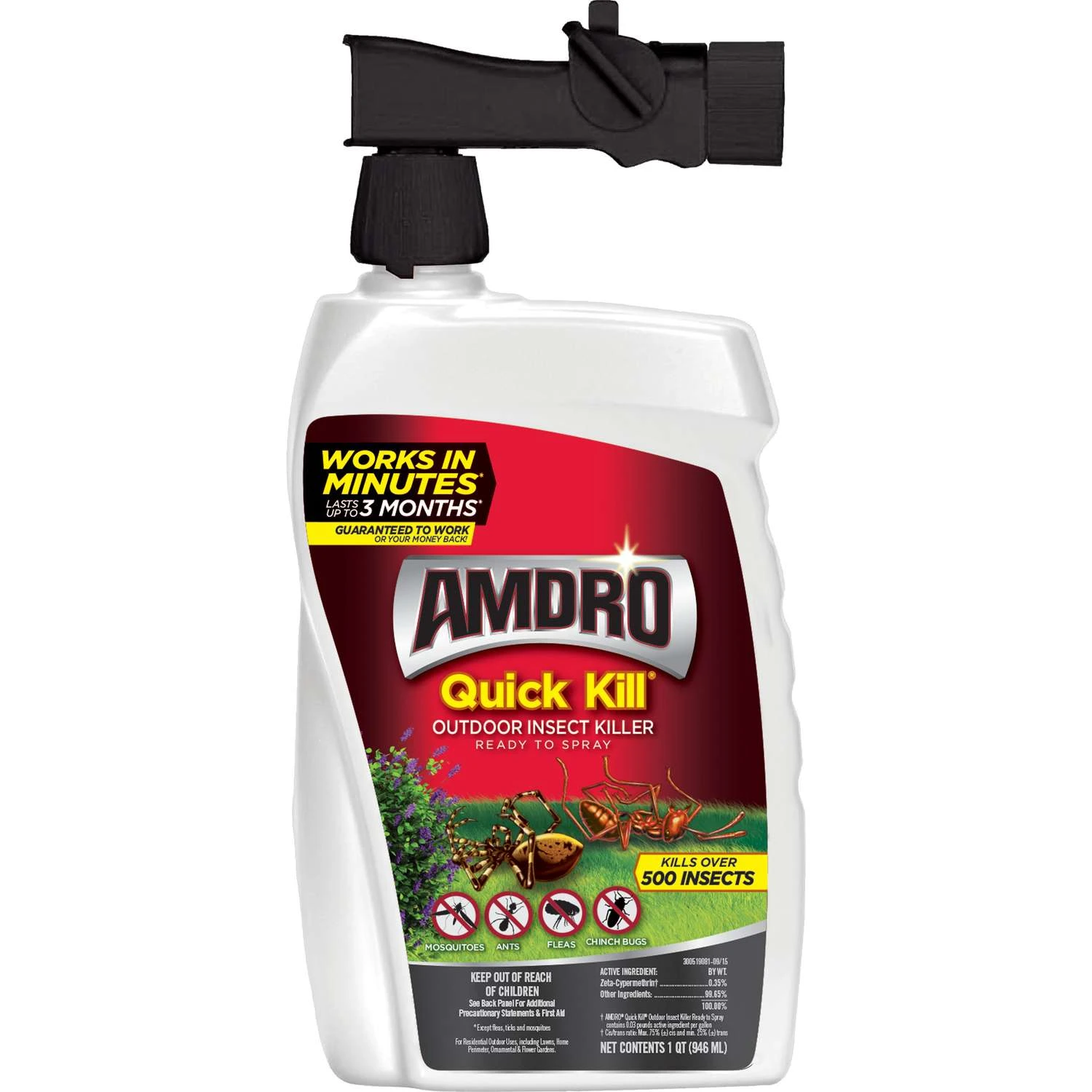 Amdro Quick Kill Insect Killer Liquid Concentrate 32 Oz 1 Amdro Quick Kill Insect Killer Liquid Concentrate 32 Oz