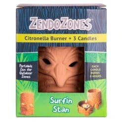 JT Eaton ZendoZones Citronella Candle Burner Candle For Mosquitoes 1 Pk -Roundup Hub bdefdb97 8d05 4e3f 9e09 349cdd47ef38