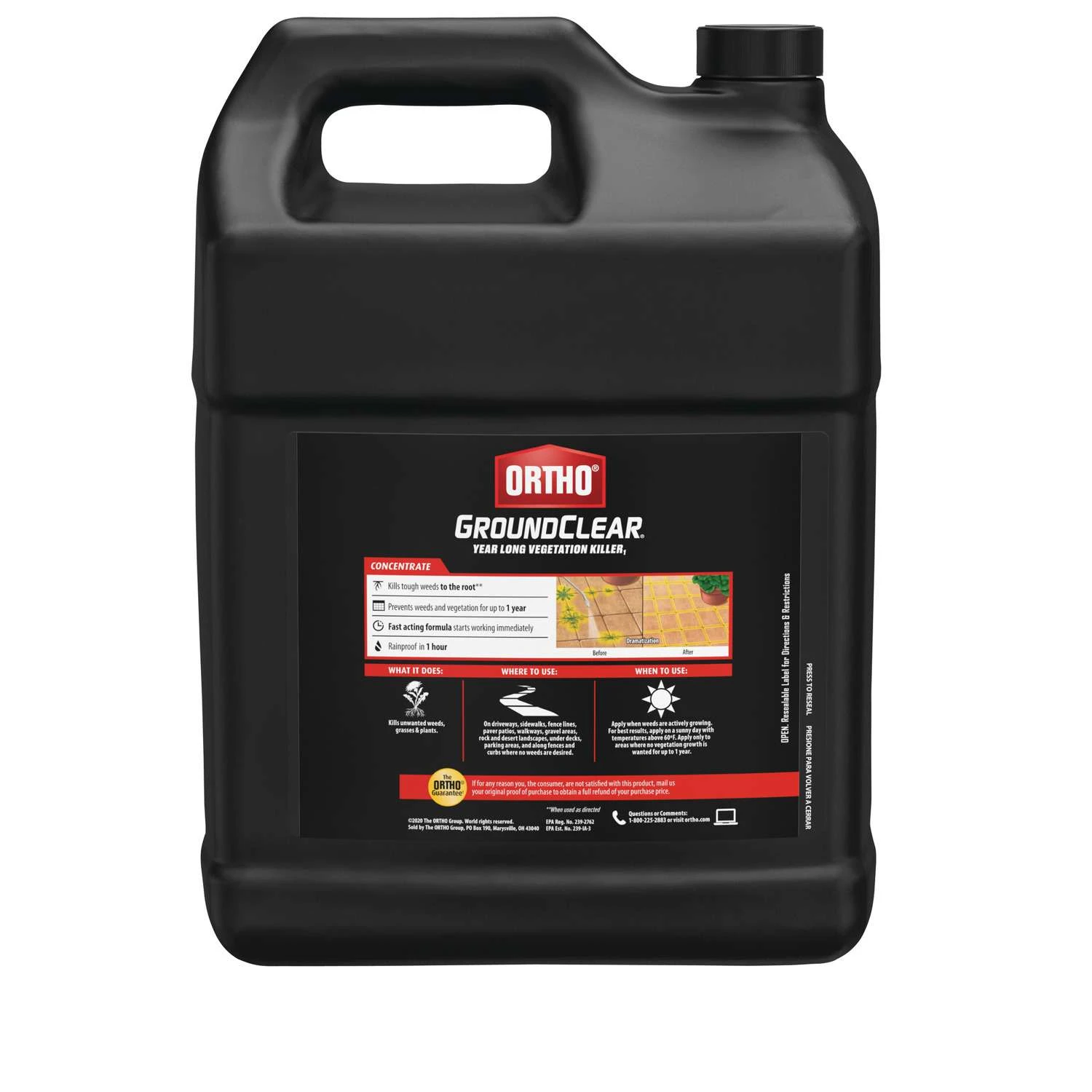 Ortho GroundClear Year Long Vegetation Killer Concentrate 2 Gal 2 Ortho GroundClear Year Long Vegetation Killer Concentrate 2 Gal - Image 2