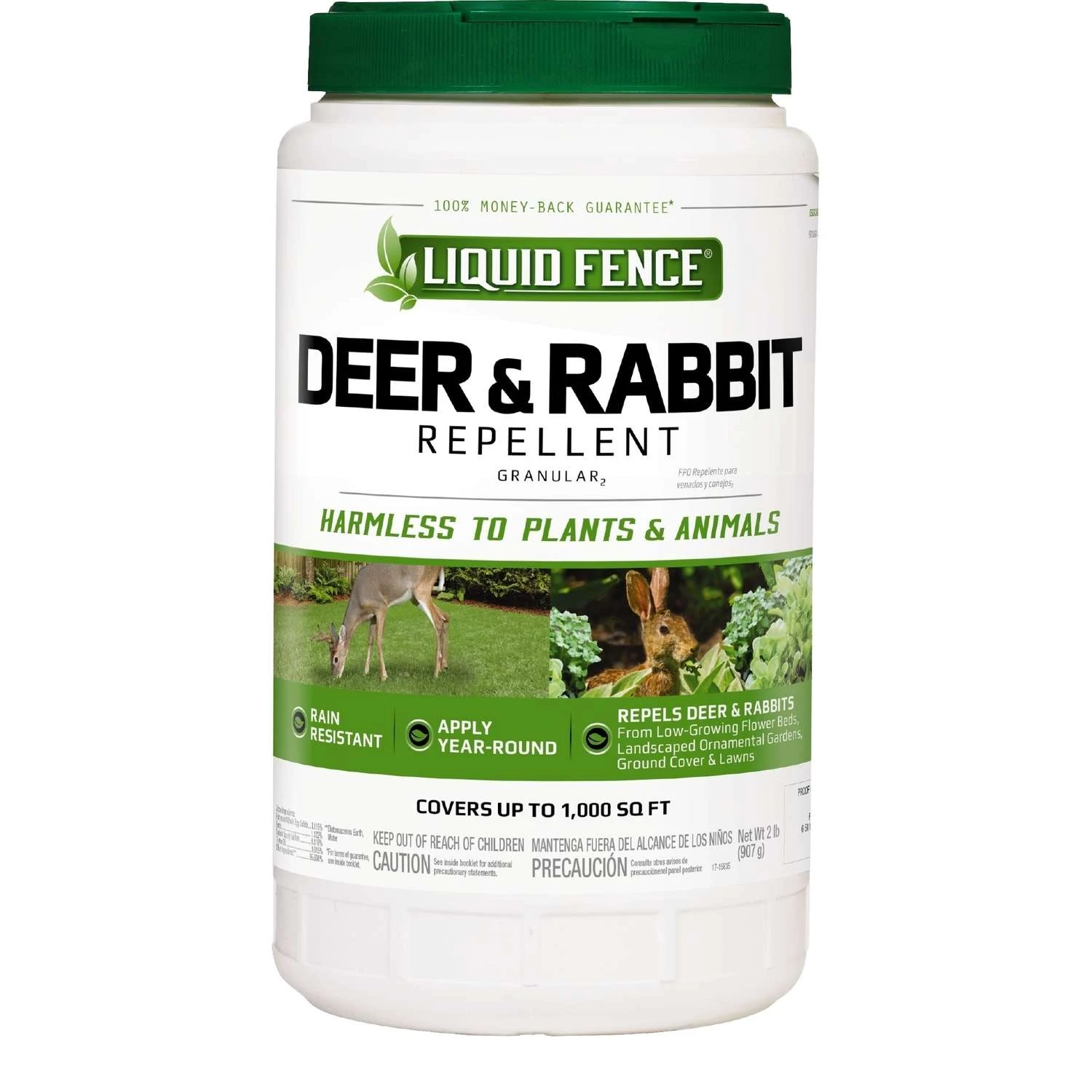 Liquid Fence Animal Repellent Granules For Deer And Rabbits 32 Oz 1 Liquid Fence Animal Repellent Granules For Deer And Rabbits 32 Oz