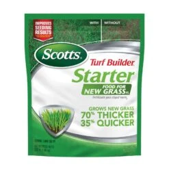 Scotts Turf Builder Lawn Starter Lawn Fertilizer For All Grasses 1000 Sq Ft