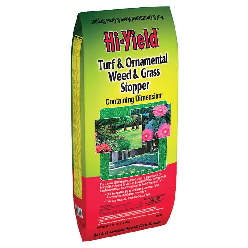 Hi-Yield Turf And Ornamental Weed And Crabgrass Control Granules 12 Lb 1 Hi-Yield Turf And Ornamental Weed And Crabgrass Control Granules 12 Lb