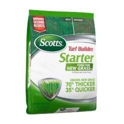 Scotts Turf Builder Lawn Starter Lawn Fertilizer For All Grasses 5000 Sq Ft -Roundup Hub cab775c4 1c50 4088 b973 62522d0e597e