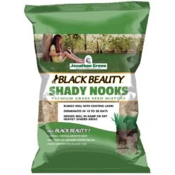 Jonathan Green Black Beauty Shady Nooks Mixed Full Shade Grass Seed 25 Lb