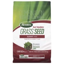 Scotts Turf Builder Mixed Full Sun Fertilizer/Seed/Soil Improver 2.4 Lb
