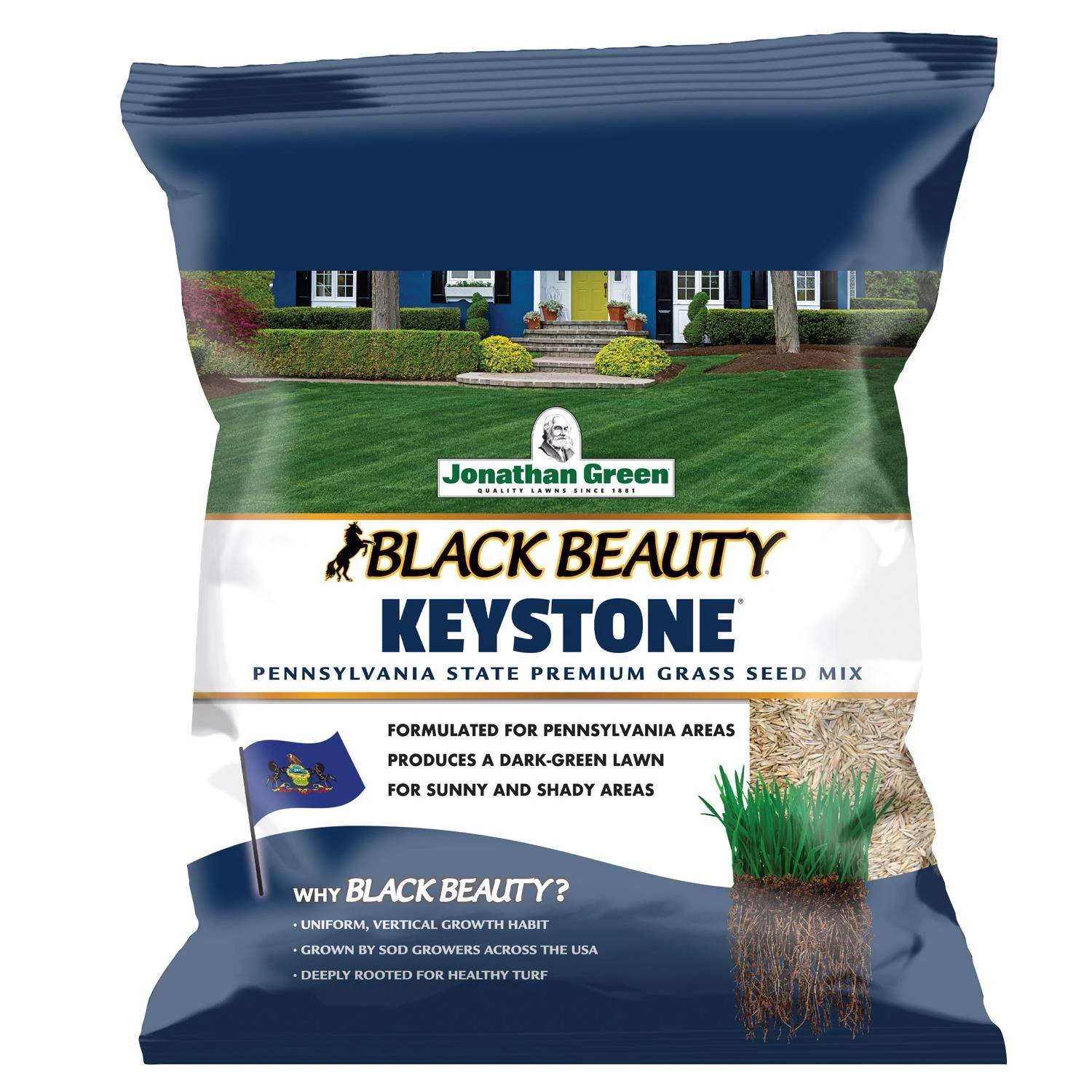 Jonathan Green Black Beauty Keystone All Grasses Sun Or Shade Grass Seed 7 Lb 1 Jonathan Green Black Beauty Keystone All Grasses Sun Or Shade Grass Seed 7 Lb