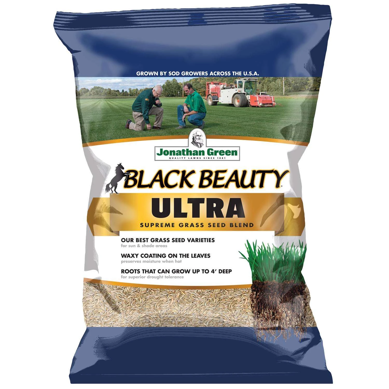 Jonathan Green Black Beauty Ultra All Grasses Sun Or Shade Grass Seed 25 Lb 1 Jonathan Green Black Beauty Ultra All Grasses Sun Or Shade Grass Seed 25 Lb