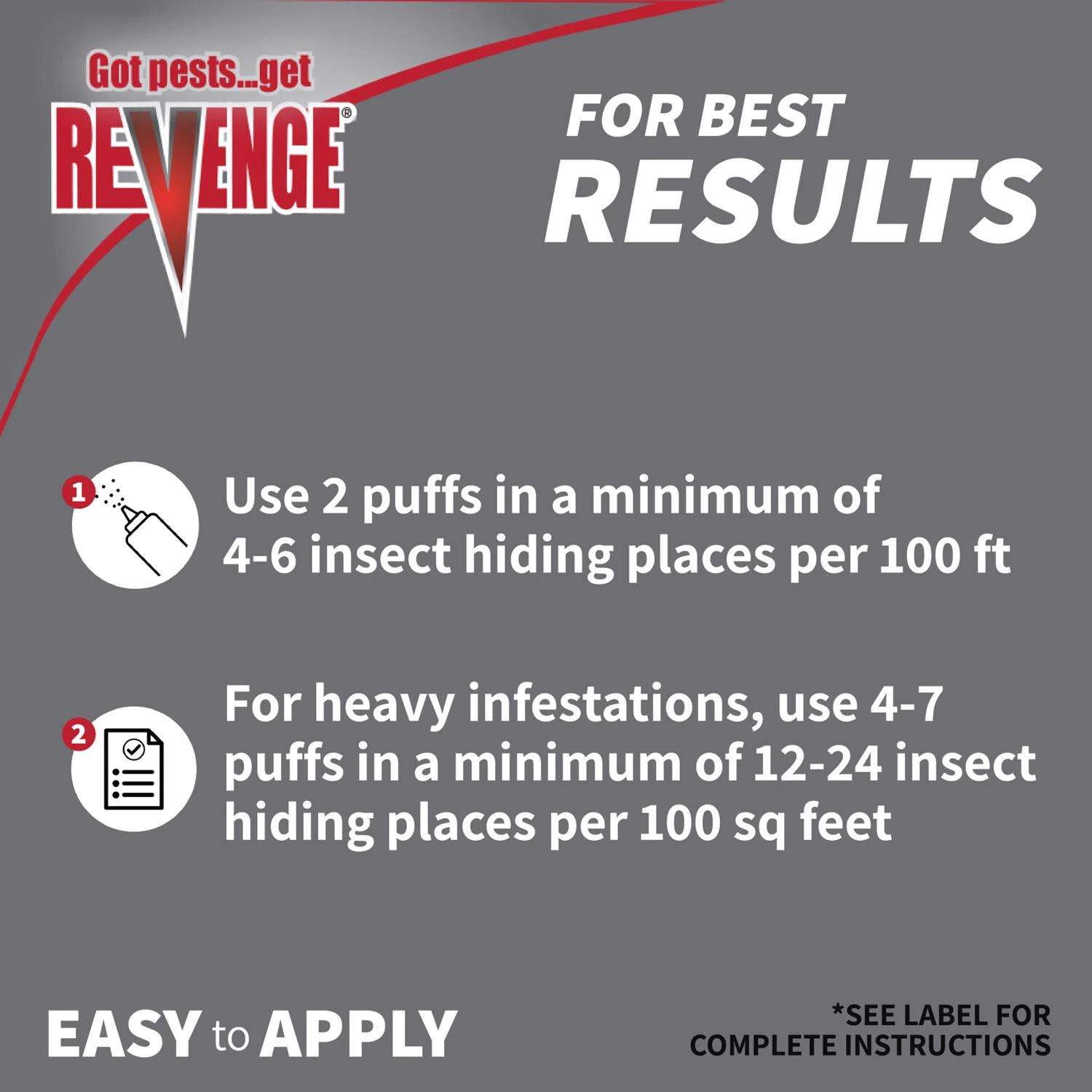 Revenge Invisible Roach Bait 3 Gm 7 Revenge Invisible Roach Bait 3 Gm - Image 7