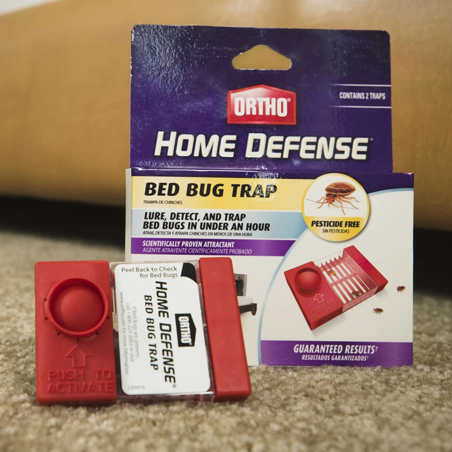 Ortho Home Defense Bed Bug Detector 2 Pk 4 Ortho Home Defense Bed Bug Detector 2 Pk - Image 4