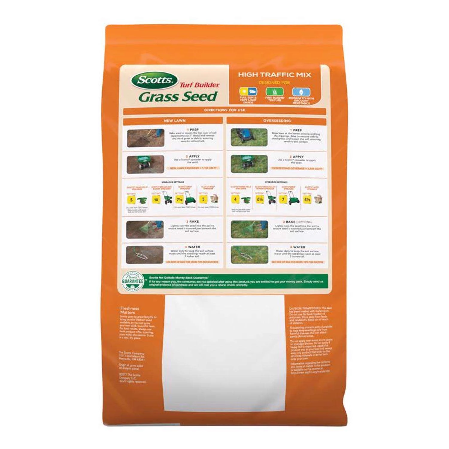 Scotts Turf Builder Mixed Sun Or Shade Grass Seed 7 Lb 6 Scotts Turf Builder Mixed Sun Or Shade Grass Seed 7 Lb - Image 6