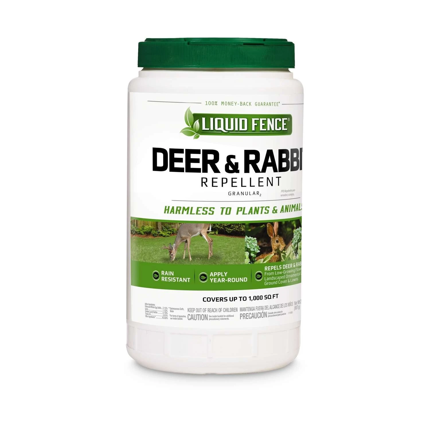 Liquid Fence Animal Repellent Granules For Deer And Rabbits 32 Oz 4 Liquid Fence Animal Repellent Granules For Deer And Rabbits 32 Oz - Image 4