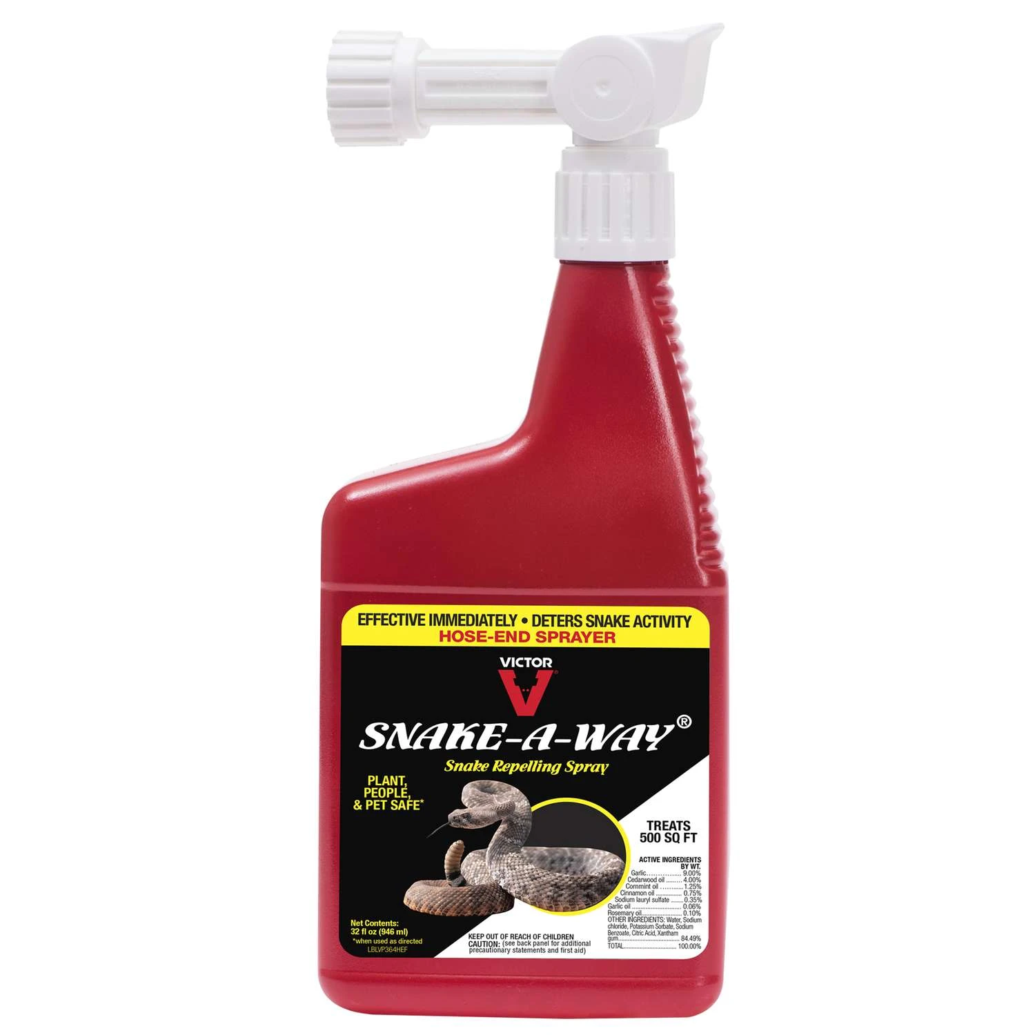 Victor Snake-A-Way Animal Repellent Liquid For Snakes 32 Oz 1 Victor Snake-A-Way Animal Repellent Liquid For Snakes 32 Oz