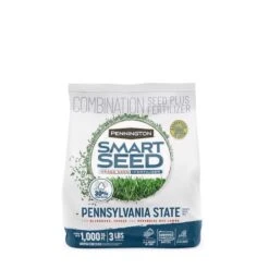 Pennington Smart Seed Pennsylvania State Mixed Sun Or Shade Grass Seed And Fertilizer 3 Lb