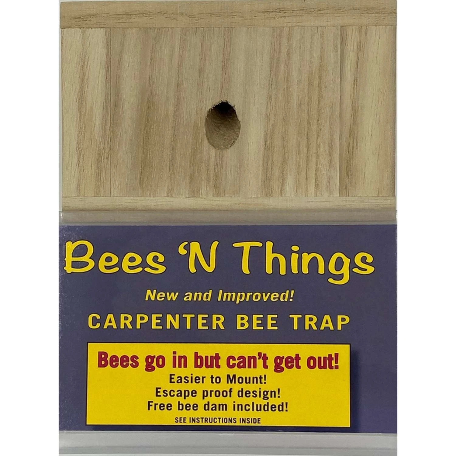 Bees N Things Carpenter Bee Trap 3 Bees N Things Carpenter Bee Trap - Image 3