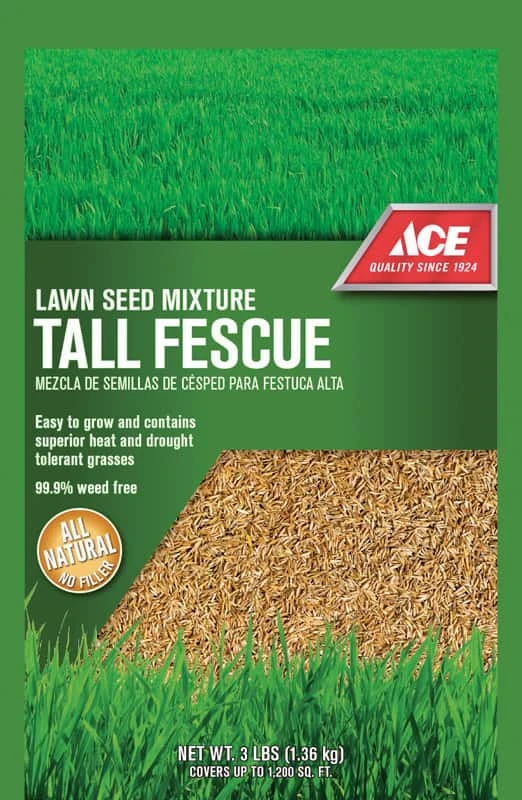 Ace Green Turf Tall Fescue Grass Sun Or Shade Grass Seed 3 Lb 1 Ace Green Turf Tall Fescue Grass Sun Or Shade Grass Seed 3 Lb