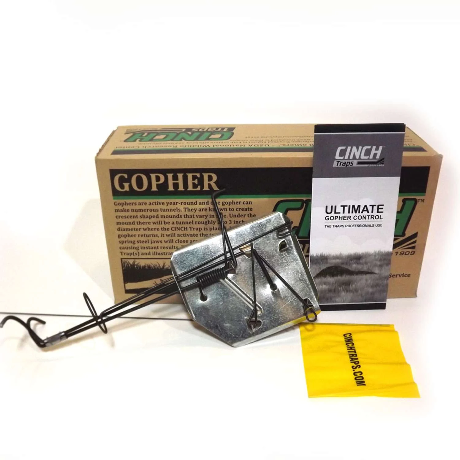 CINCH Traps Medium Animal Trap Kit For Gophers 1 Pk 1 CINCH Traps Medium Animal Trap Kit For Gophers 1 Pk