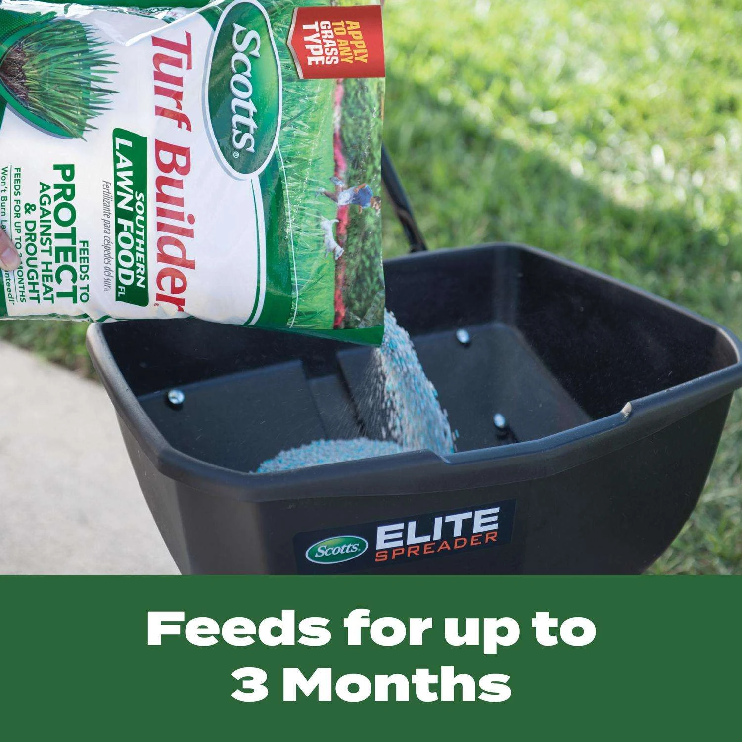 Scotts Turf Builder All-Purpose Lawn Fertilizer For All Grasses 5000 Sq Ft 2 Scotts Turf Builder All-Purpose Lawn Fertilizer For All Grasses 5000 Sq Ft - Image 2