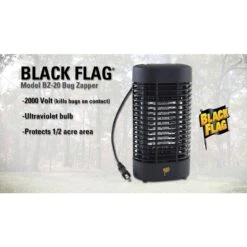 Black Flag Outdoor Bug Zapper 1/2 Acre 20 W -Roundup Hub f36914ea 467e 4847 a21a 48fcc5182340