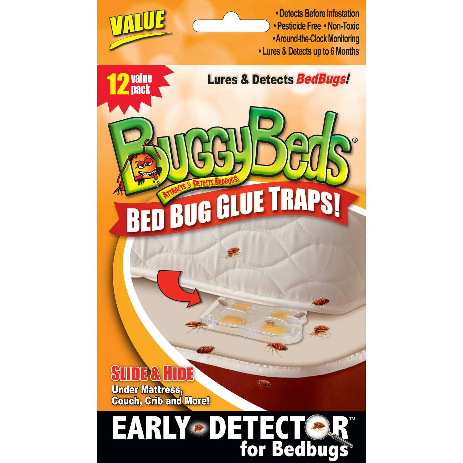 BuggyBeds Glue Trap 12 Pk 2 BuggyBeds Glue Trap 12 Pk - Image 2