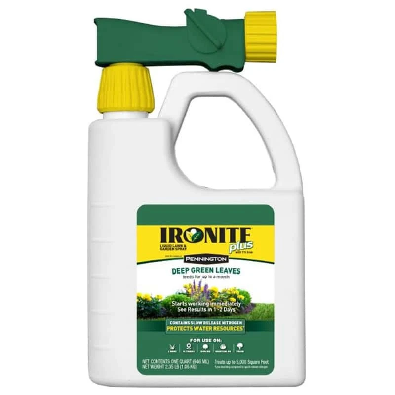 Pennington Ironite Slow-Release Nitrogen Lawn Fertilizer For All Grasses 5000 Sq Ft 1 Pennington Ironite Slow-Release Nitrogen Lawn Fertilizer For All Grasses 5000 Sq Ft