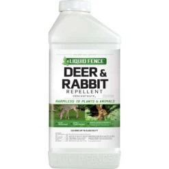 Liquid Fence Animal Repellent Concentrate For Deer And Rabbits 40 Oz